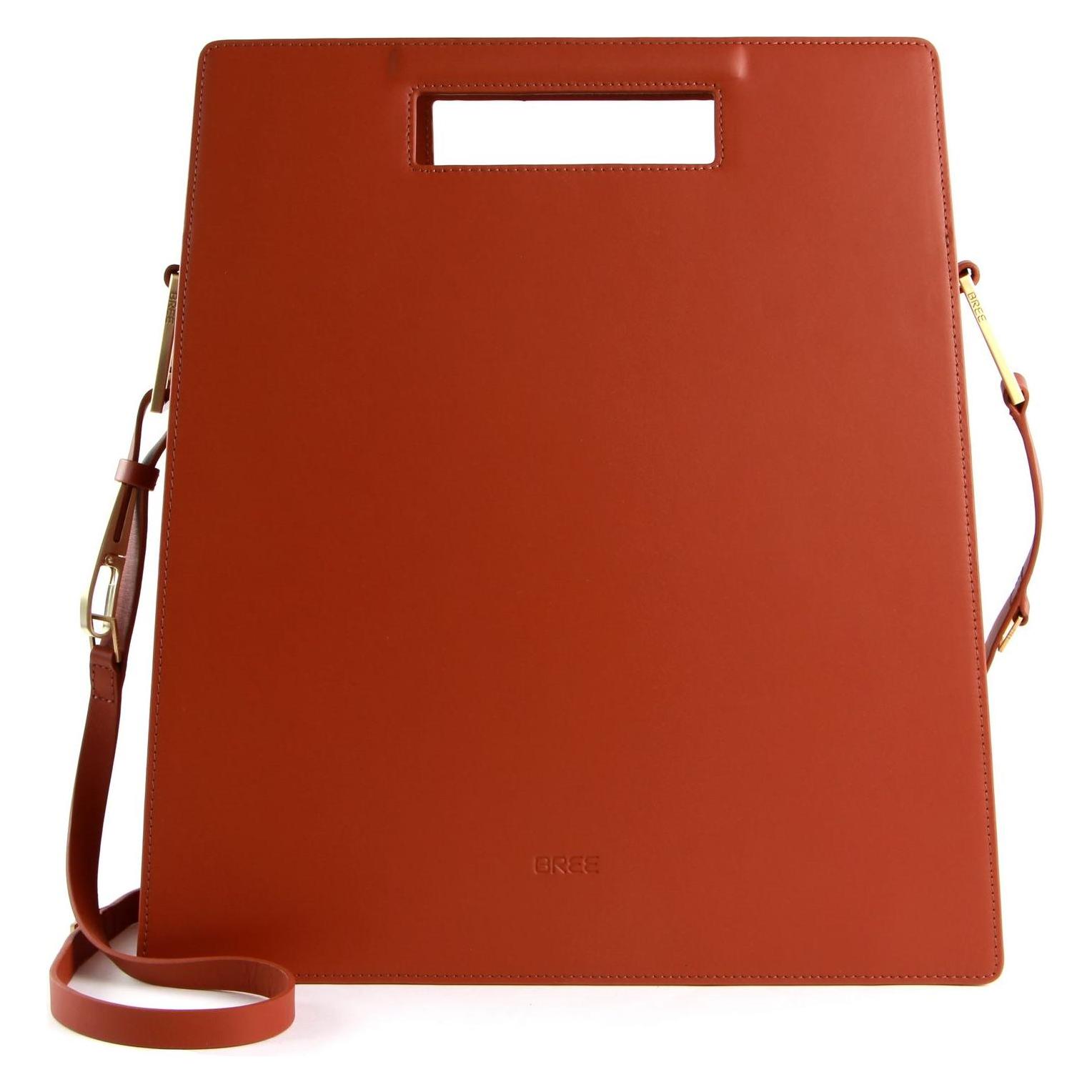 Pnch By Bree, Damen, Tasche, Zou 3 Shopper, Rot, Braun