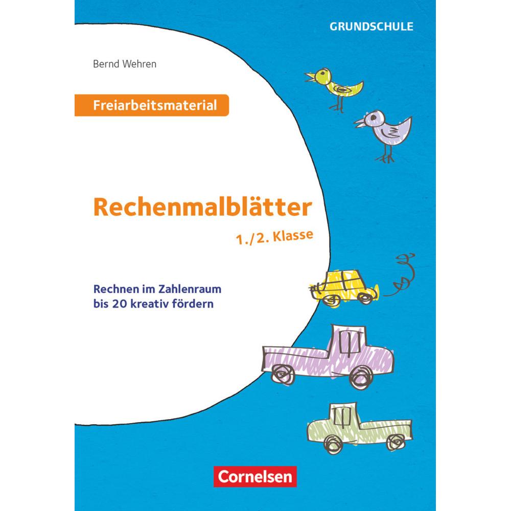 Freiarb.GS: Rechenmalbl.1/2, Schulbücher von Bernd Wehren