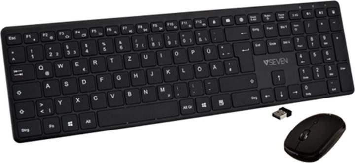 Image du produit V7 Bluetooth Kb Souris Combo Fr (DE, Sans fil)
