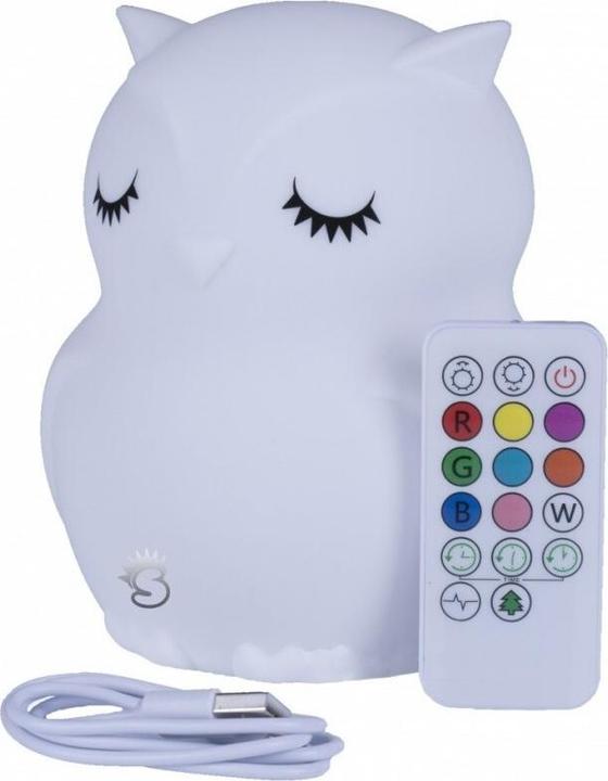 Actual product image MesMed Silicone Night Lamp mm013 Owl on Pultu
