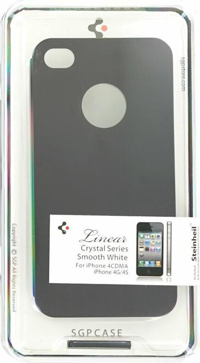 Actual product image Sgpcase SGP Case for iPhone 4/4S black (Apple iPhone 4, Apple iPhone 4s)