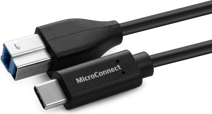Produktbild MicroConnect USB Typ C – USB B (5 m, USB 3.0, 4.50 W)