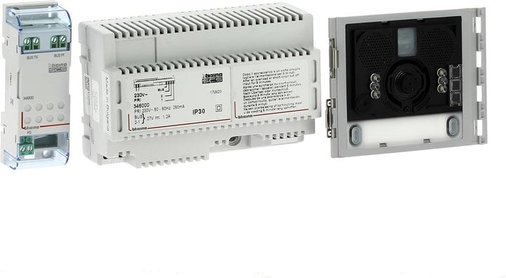 Actual product image Bticino Videophone Set with Audio Unit and Power Supply
