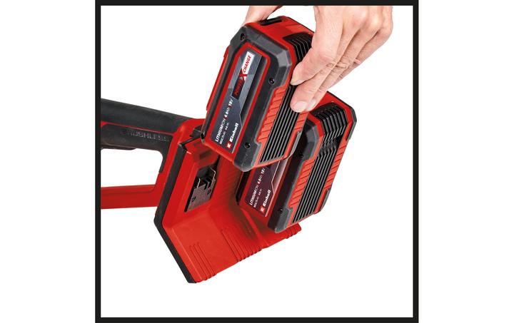 Actual product image Einhell Battery angle grinder AXXIO 36/230 Q Solo (230 mm)