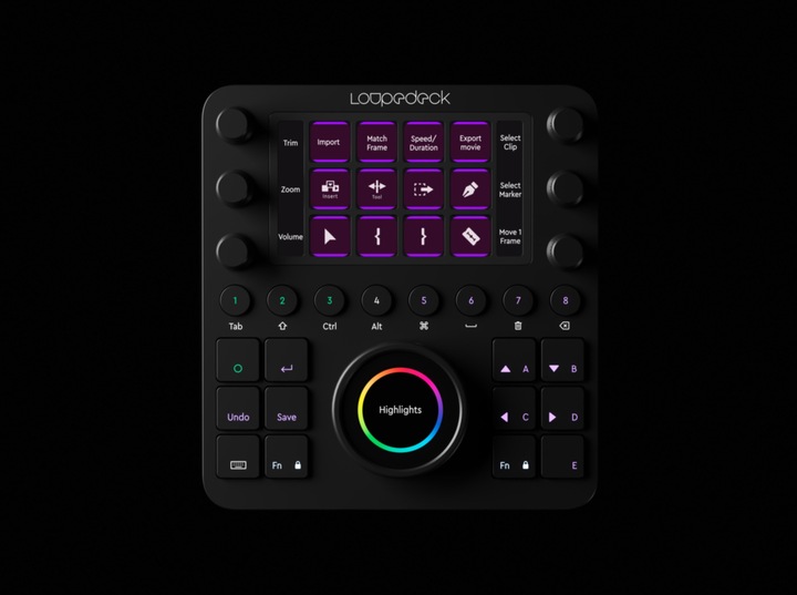 Produktbild Loupedeck Ct (Nummernblock, Kabelgebunden)