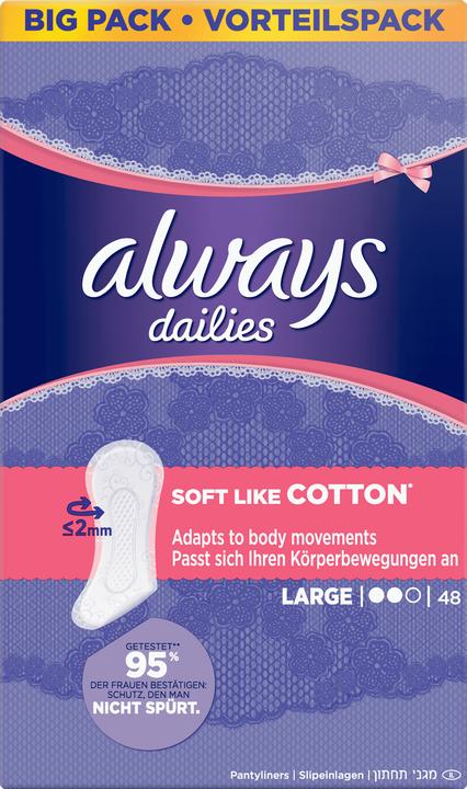 Produktbild Always Dailies Twist & Flex (48x)