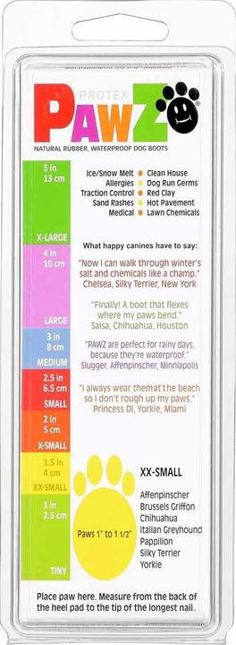 Produktbild Pawz Pfotenschutz (XXS, Hundeschuhe)