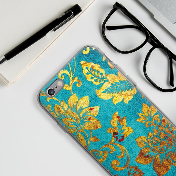 Produktbild DeinDesign Silikon Hülle für Apple iPhone 6s Handyhülle Case Smartphone Schutzhülle Blumen Ornamente Vintage (Apple iPhone 6s)