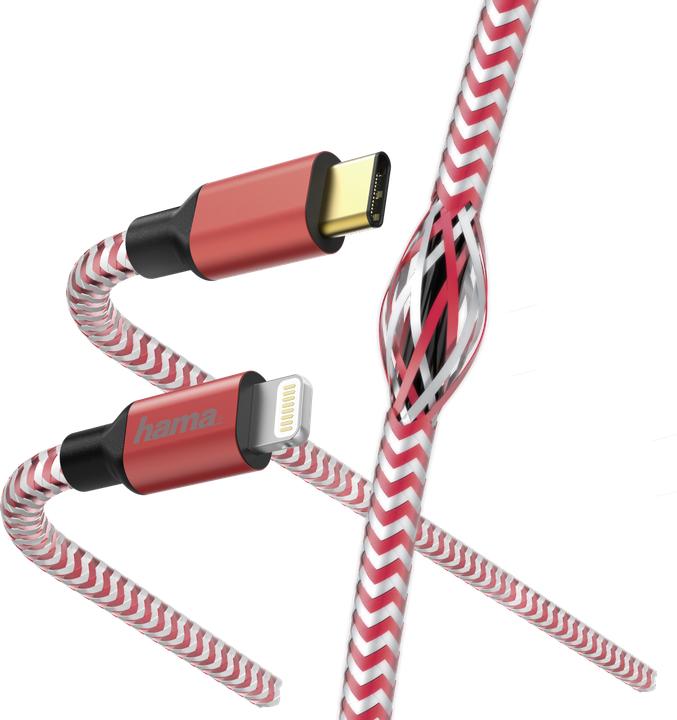 Image du produit Hama USB-C – Lightning (1.50 m, USB 2.0)
