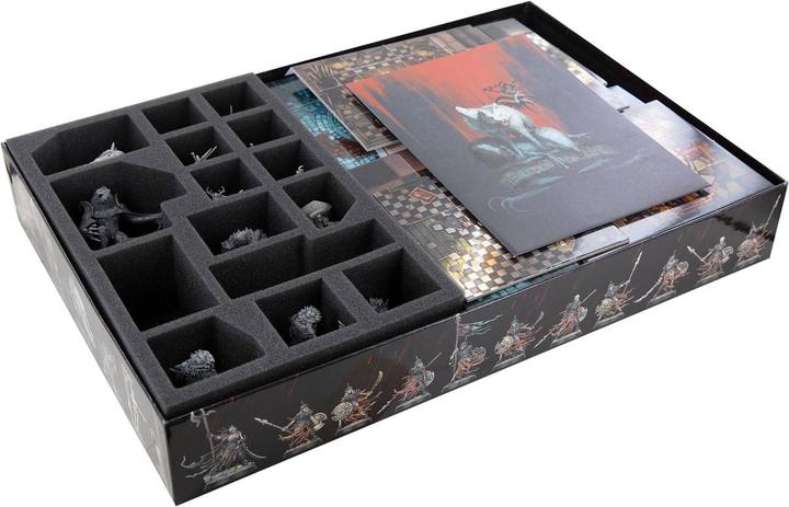 Image du produit Feldherr ORG054 - Kit mousse + organiseur pour Warhammer Quest : La Cité Maudite - Boîte de jeu de plateau