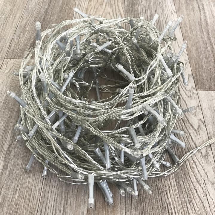 Actual product image Mojawo 200 LED fairy lights indoor and outdoor warm white (30 m)