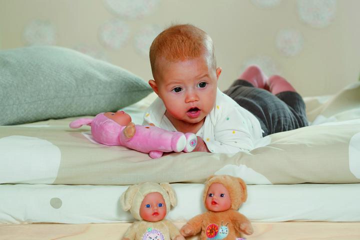 Actual product image Zapf Creation Zapf BABY born for babies Cutie 3 ass. 18cm