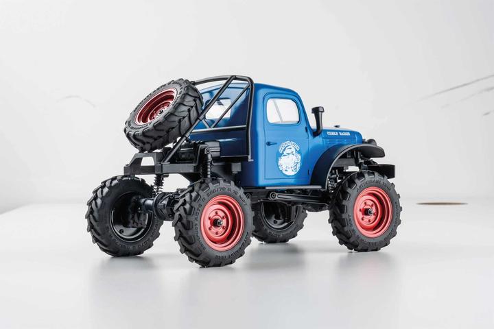 Actual product image FMS FCX24 Power Wagon Mud-Racer 1:24 blue - RTR 2.4GHz (RTR Ready-to-Run)