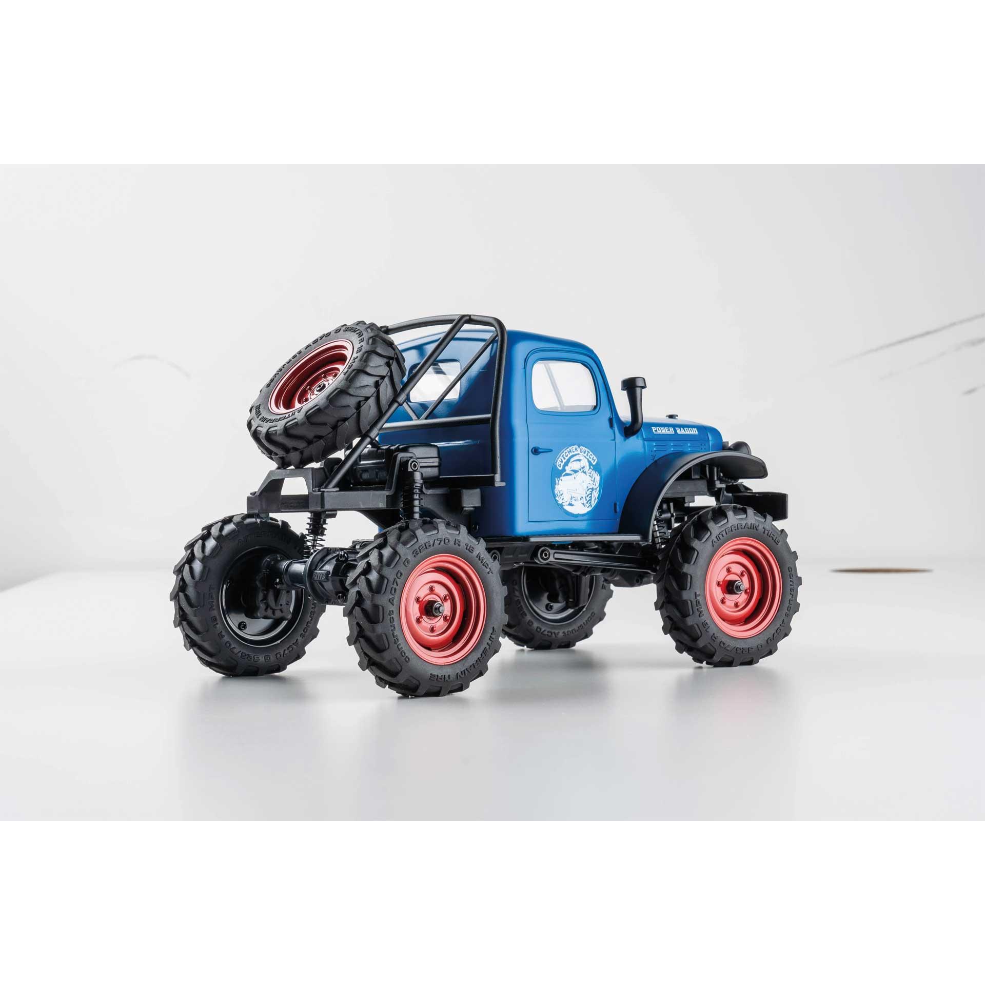 Thumbnail - FMS FCX24 Power Wagon Mud-Racer 1:24 blau - RTR 2.4GHz (RTR Ready-to-Run)
