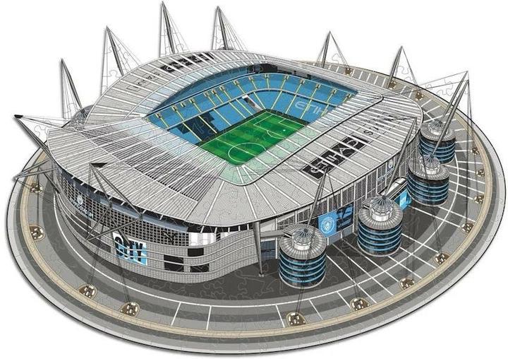 Produktbild Iconic Man City FC - Etihad Stadium - Holz Puzzle Grösse S (150 Teile) (150 Teile)