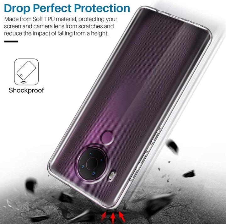 Image du produit Screenguard Étui souple Nokia 5.4 TPU Clear (Nokia 5.4)