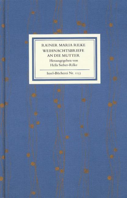 Produktbild Weihnachtsbriefe an die Mutter (Deutsch, Rainer Maria Rilke, 2012)
