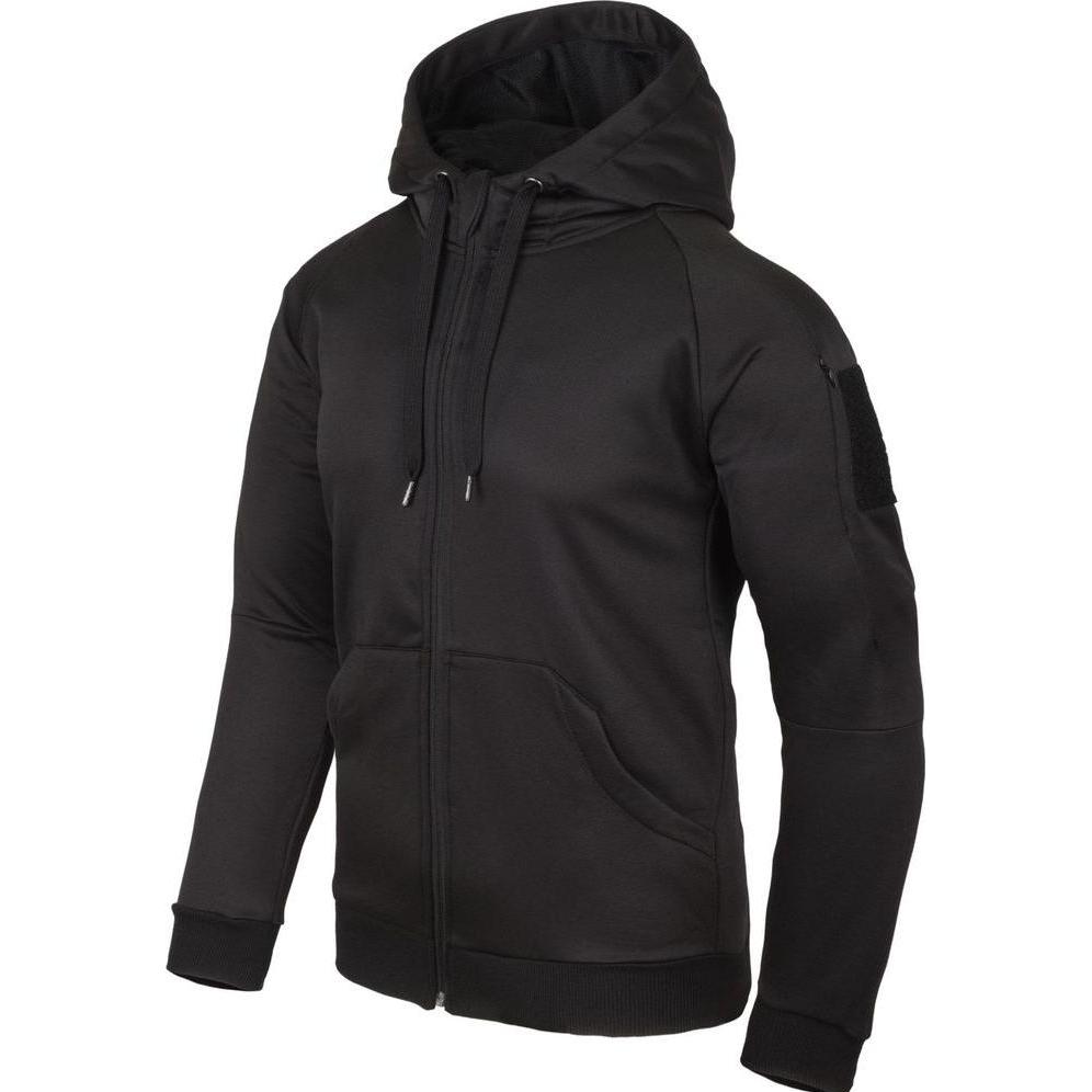 Helikon, Herren, Jacke, Urban Tactical Hoodie (FullZip) Black - L (L), Schwarz, L