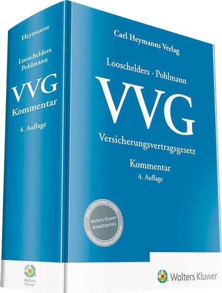 Immagine prodotto Heymanns Legge sui contratti di assicurazione ( VVG ) (Tedesco, Dirk Looschelders, Petra Pohlmann, 2023)