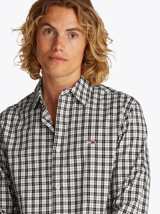 Produktbild Tommy Jeans TJ Reg Poplin Check Langarmhemd (M)