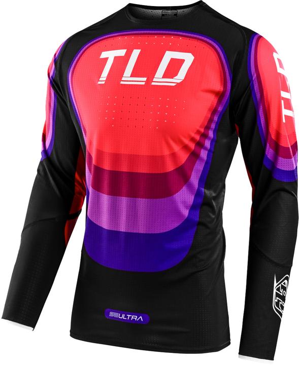 Produktbild Troy Lee Designs SE Ultra Jersey, Reverb, black/glo red, XXL (XXL)