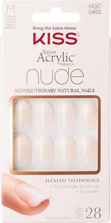 KISS Salon Acrylic (Artificial nails, Beige)