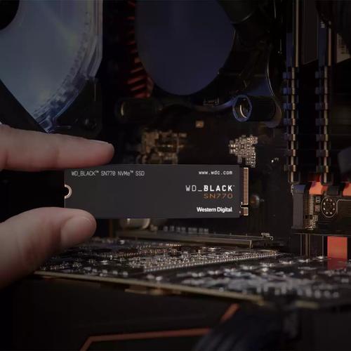 Image du produit WD Black SN770 Retail (2000 Go, M.2 2280)