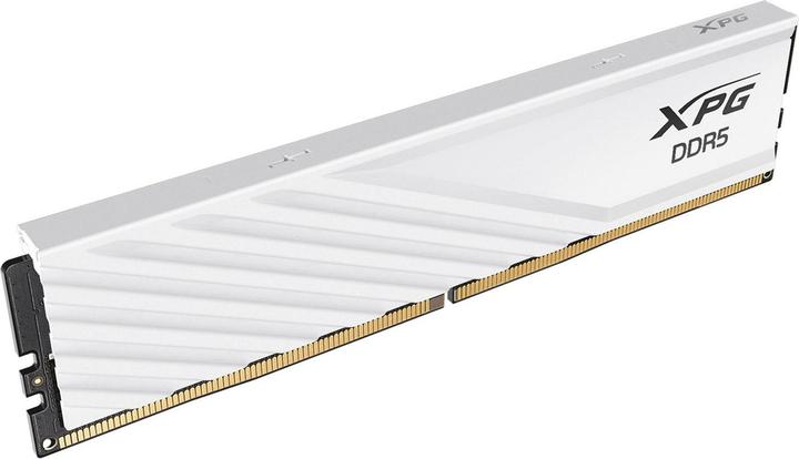 Produktbild Adata DIMM 16 GB DDR5-6000 (1x 16 GB) (weiss, AX5U6000C4816G-SLABWH, XPG Lancer Blade) (1 x 16GB, 6000 MHz, DDR5-RAM, DIMM)