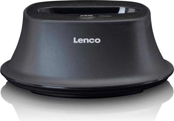 Immagine prodotto Lenco Auricolare stereo B 460BK Bluetooth® Sport, gancio per le orecchie, resistente al sudore (60 h, Senza fili)