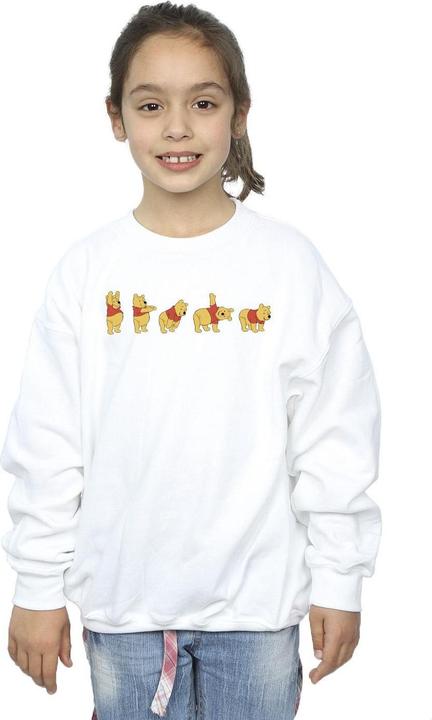 Produktbild Disney Winnie The Pooh Stretching Sweatshirt Mädchen (140, 146)