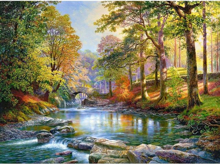 Actual product image Castorland Along the River Jigsaw Puzzle 3000 pc(s) Landscape (3000 pieces)