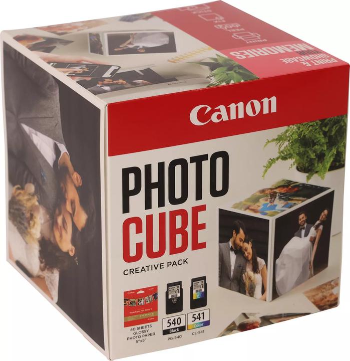 Canon Ink/5x5 Phot Paper PP-201 40sheets+ (M, C, Y, BK)