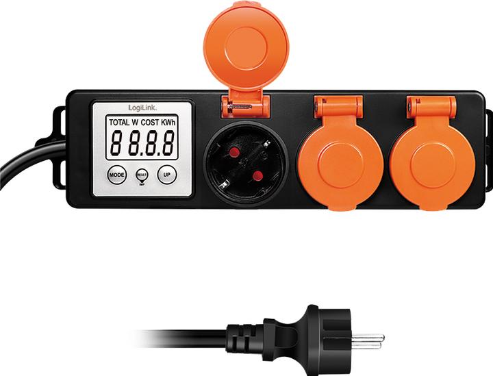 Actual product image LogiLink Check (3x, CEE 7/3)