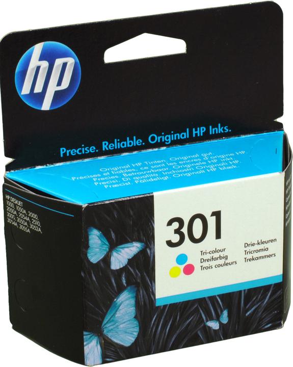 Actual product image HP 301 (C, M, Y)