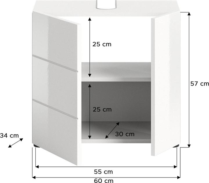 Image du produit Xonox Home Vira (60 x 32 x 56 cm)