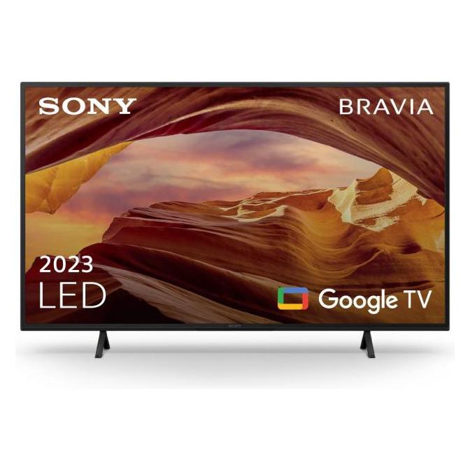 Sony KD-65X75WL (65", LCD, 4K, 2023), TV, Schwarz
