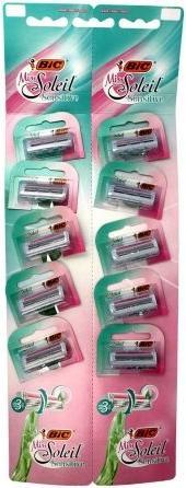 Bic Rasiermesser, Miss Soleil empfindlich, 10 Stücke (Treffer)