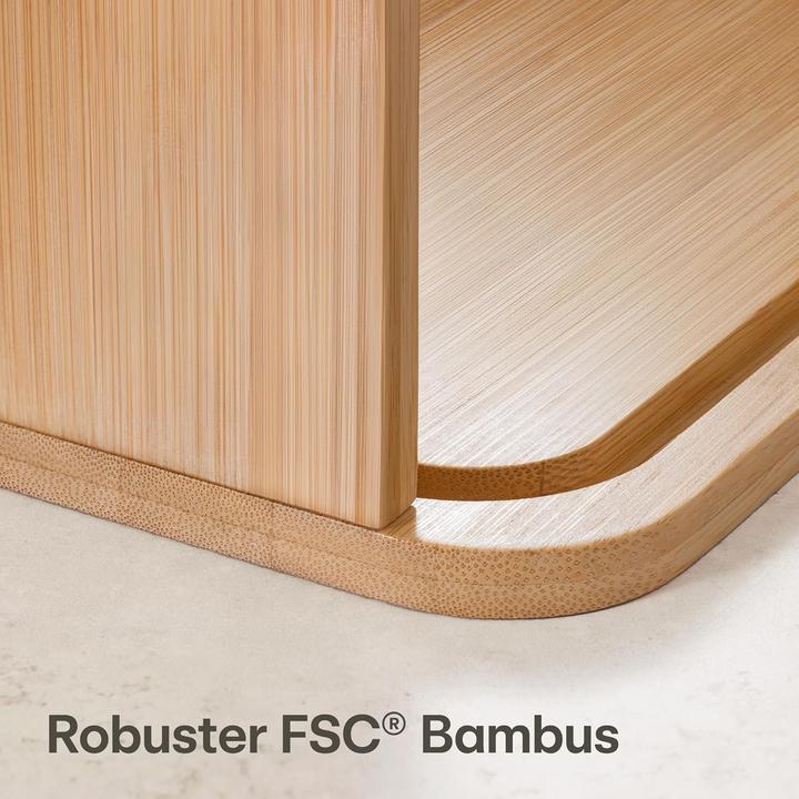 Praknu Brotkasten mit Schiebetür