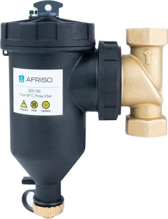 Afriso Magnetic dirt separator ADS 160, movable connection GW G1 7716000