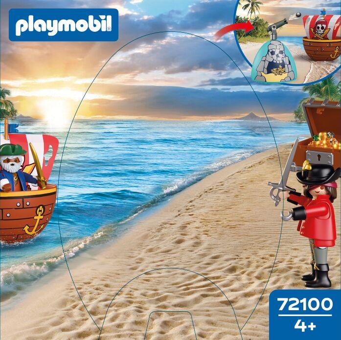 Actual product image Playmobil 72100 Spiel-Ei: Piraten (72100)