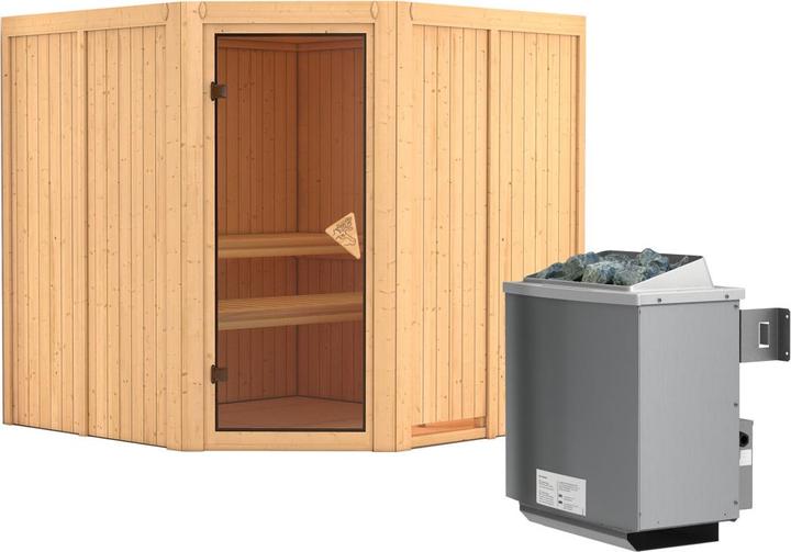 Actual product image Karibu Jarin without roof rim (9 KW internal control)