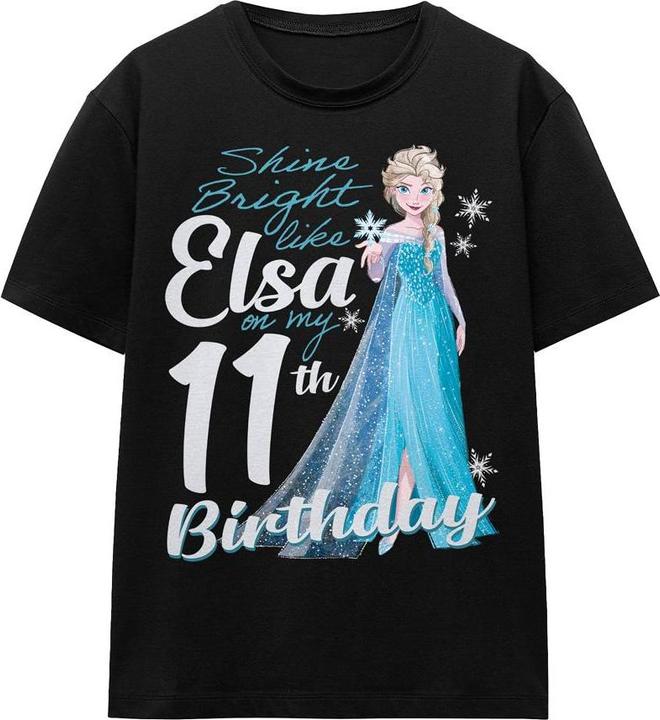 Produktbild Disney Frozen Bright Like Elsa TShirt 11. Geburtstag (M)