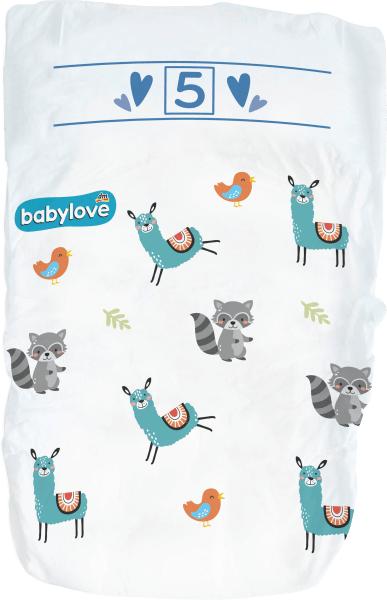Produktbild dm babylove Premium-Windeln (Gr. 5, Tragepack, 72 Stück)