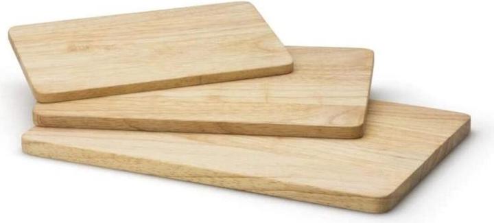 Produktbild Continenta Gummibaum geölt Schneidebrett, 24x15x1 cm