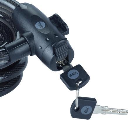 Actual product image Yale Essential Security Keyed Cable Lock (200 cm)