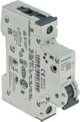 Produktbild Siemens Sicherungsautomat 5SY6 4A Typ C 6kA