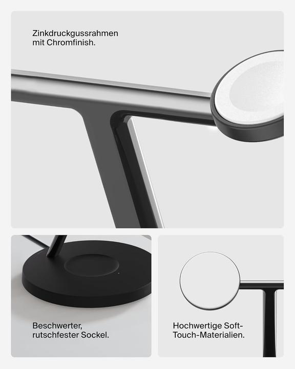 Produktbild Belkin Boost Charge Pro Qi2 3in1 (15 W)