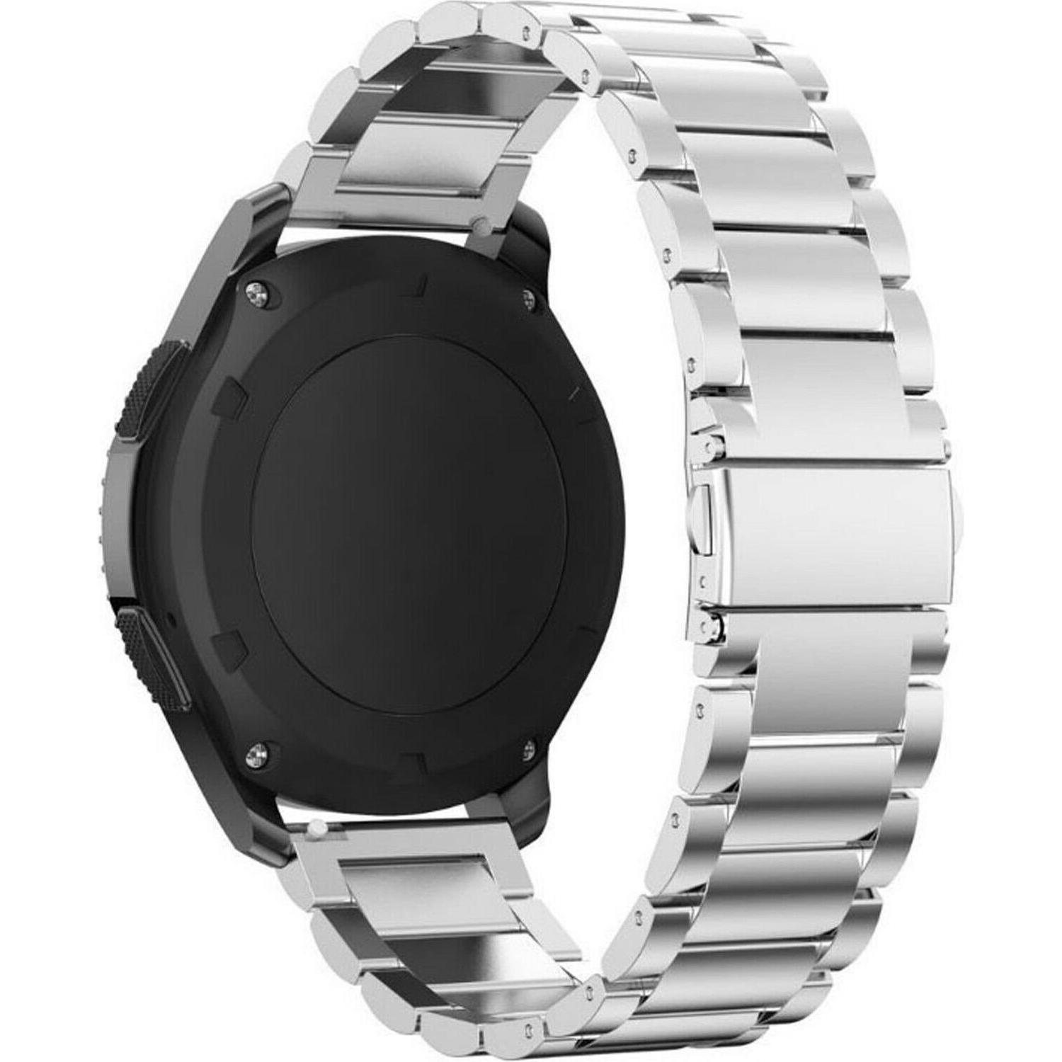 Thumbnail - Strap-it Stahlarmband (Edelstahl, Xiaomi Mi Watch), Uhrenarmband, Silber