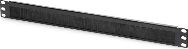 Digitus Bande brosse pour câble 1U 44x483x11 mm ouverture de la brosse 27x423 mm couleur noir RAL 9005