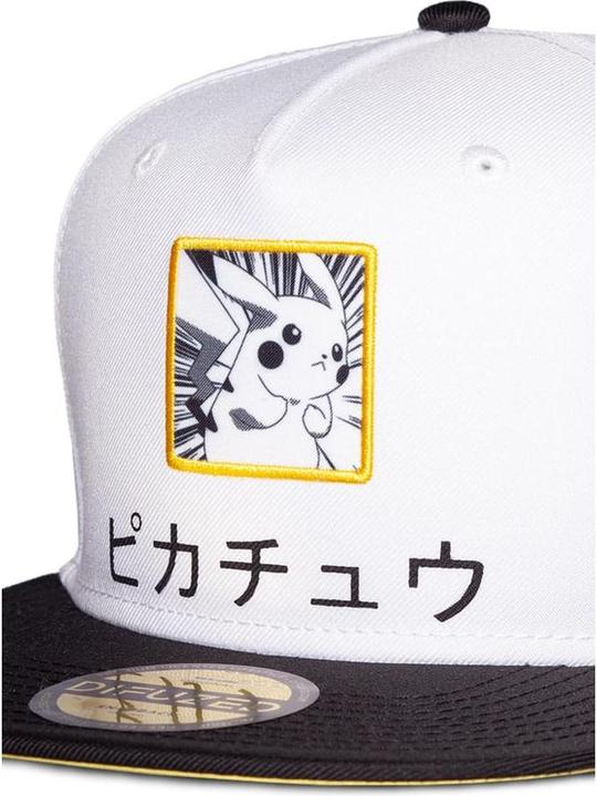 Produktbild Difuzed Cap: Pokémon - Pikachu Japanese Logo Snapback (One Size)